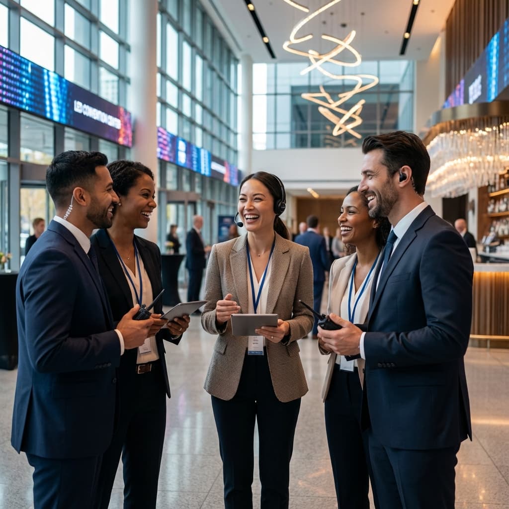 Candidata STAF lista para trabajar en eventos exclusivos en Chile